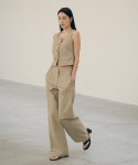 시야쥬(SIYAZU) SI 와샤 베스트 셋업_Khaki beige - 사이즈 & 후기 | 무신사