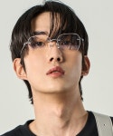 콜릿(KOLEAT) 티타늄 긱시크 투명 블루레이 차단 빅글라스 안경 [BSTG] MEN ver. - 사이즈 & 후기 | 무신사