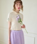 살롱드 라벨르(Salon de labelle) | 살롱 드 욘(SALON DE YOHN) Label Short Pique Shirt_ Ivory - 사이즈 & 후기 | 무신사