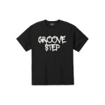 그루브스텝(GROOVESTEP) 그리드 오버핏 프린팅 반팔 티셔츠 S0170 - 사이즈 & 후기 | 무신사