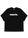 매버릭(MAVRK) M 로고 오버핏 반팔 티셔츠 [블랙] - 사이즈 & 후기 | 무신사
