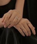 제이와이디디엠(JYDDM) 925 다이아 엥게이지 반지 (L) - 후기 | 무신사