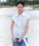 포유어아이즈온리(FOR YOUR EYES ONLY) Petal Cotton Shirt (Ecru) - 사이즈 & 후기 | 무신사