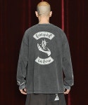 오퍼스 0012(OPUS 0012) Op. 07 CREATION LONG SLV T-SHIRT WASHED BLACK - 사이즈 & 후기 | 무신사