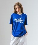 커버라이즈(COVERIZE) CVRZ GRAFFITI SHORT SLEEVE (ROYAL BLUE) - 사이즈 & 후기 | 무신사