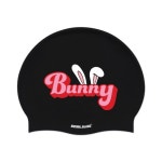 스윙앤슬라이드(SWING SLIDE) BUNNY 버니 실리콘 스윔캡 블랙... (SWING SLIDE)  BUNNY 버니 실리콘 스윔캡 블랙 - 사이즈 & 후기 | 무신사