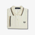 프레드페리(FRED PERRY) [G3600] 여성 트윈 팁 프레드페리 셔츠 - 에크루/웜스톤/블랙 AFPF2433600-X82 - 사이즈 & 후기 | 무신사