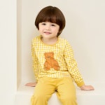 유니프랜드(UNIFRIEND) 2024코지베어 편면 9부내의 상하세트 - 사이즈 & 후기 | 무신사