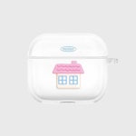 멀멀(MERMER) 스트라이프 멀멀 하우스-스카이블루(에어팟3-클리어) - 후기 | 무신사