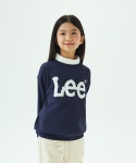 리 키즈(LEE KIDS) 트위치 목폴라 레귤러핏 스웨트셔츠 네이비 LK2404CR71NA - 사이즈 & 후기 | 무신사