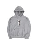 1011갤러리(1011 GALLERY) Gallery Machine Hoodie - Grey - 사이즈 & 후기 | 무신사