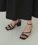 슈마루(SHOEMARU) 라셀르 레끌라스트랩샌들힐(7cm) - 사이즈 & 후기 | 무신사
