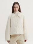 이아(EAAH) IAN SHORT PADDING JACKET (IVORY) - 사이즈 & 후기 | 무신사
