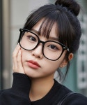 글라스우스(GLASSUS) 베이직 뿔테 A0225 - 사이즈 & 후기 | 무신사