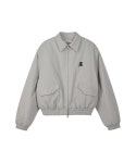 레스트앤레크레이션(REST&RECREATION) QUILTED BOMBER JACKET - GREY - 사이즈 & 후기 | 무신사