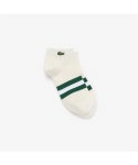 라코스테(LACOSTE) 남성 스트라이프 앵클 양말 [오프화이트] - 사이즈 & 후기 | 무신사