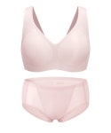 엘르이너웨어(ELLE INNERWEAR) [시스루 에어] 쉐딩 브라 팬티 세트 - 라이트핑크 - 사이즈 & 후기 | 무신사 엘르이너웨어(ELLE INNERWEAR)... 