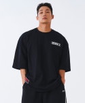 에이치덱스(HDEX) 코어 스몰 로고 자이언트핏 숏 슬리브 (Black) - 사이즈 & 후기 | 무신사