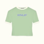 이너프(ENUF) 멜론레드 하트 반팔크롭 - 사이즈 & 후기 | 무신사