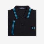 프레드페리(FRED PERRY) [G3600] 트윈 팁 프레드페리 셔츠 - 블랙/사이버블루 AFPF2333600-R88 - 사이즈 & 후기 | 무신사