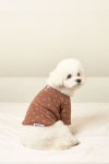 널독(NERDOG) 아일렛 플라워 티셔츠 (브라운) - 후기 | 무신사
