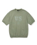 와일드띵스(WILD THINGS) 빈티지 하프 티셔츠 (U.S WILD) 세이지 그린 - 사이즈 & 후기 | 무신사