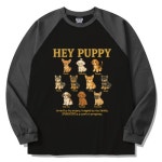 스플래시코드(SPLASHCODE) 래글런 롱슬리브 블랙 - 헤이 퍼피(Hey Puppy) - 사이즈 & 후기 | 무신사