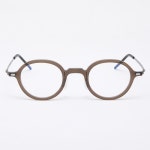 알로아이웨어(ALO EYEWEAR) [The air] AL5510 1310G 오리엔탈 라운드 초경량 안경테 카키 블루라이트 렌즈 선택 - 사이즈 & 후기 | 무신사