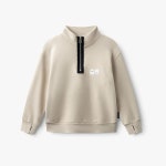 누누누(NUNUNU) BASIC 1/2 ZIP SWEATSHIRT_NU51MR322 - 사이즈 & 후기 | 무신사