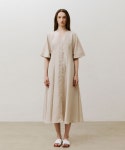 비자비(VIS A VIS) CRINKLED SHIRT DRESS (BEIGE) - 사이즈 & 후기 | 무신사