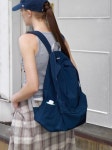 브룩클리 (brookly1) Standard Backpack / Navy 사진 후기 모아보기 | 무신사