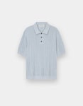 지오다노(GIORDANO) 립 텍스쳐 폴로넥 반팔 니트(12GG) 055533 [3color] - 사이즈 & 후기 | 무신사