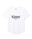 킴스 프레시 코튼 마켓(KIMS FRESH COTTON MARKET) Kims Bam Logo Dot Tee White(navy) - 사이즈 & 후기 | 무신사
