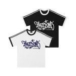 그루브스텝(GROOVESTEP) [2PACK] 삼선 스트릿 라운드 반팔 티셔츠 S0185 - 사이즈 & 후기 | 무신사