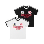 그루브스텝(GROOVESTEP) [2PACK] 럭비 라운드 반팔 티셔츠 S0185 - 사이즈 & 후기 | 무신사