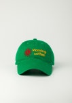 모닝커피런클럽(MORNINGCOFFEERUNCLUB) 모닝 커피 썬 로고 볼캡 그린 - 사이즈 & 후기 | 무신사 모닝커피런클럽(MORNINGCOFFEERUNCLUB) 모닝... 