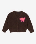 [USED] 논서비스(NON SERVICE) BUBBLE N LOGO CARDIGAN BROWN 2XL - 사이즈 & 후기 | 무신사