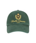 론앤디마리(ROND&DÉMARRER) [남녀공용] 클래식 엠블럼 자수 볼캡 (딥그린) - 사이즈 & 후기 | 무신사