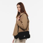 캉골(KANGOL) 퀼트 미니 토트백 3993 블랙 - 사이즈 & 후기 | 무신사