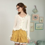 던드롭(DUNDROP) DD_Slim-fit crinkled knit top_2color - 사이즈 & 후기 | 무신사