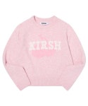 키르시(KIRSH) 루즈핏 패치워크 풀오버 [핑크] - 사이즈 & 후기 | 무신사