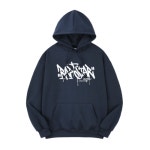 그루브스텝(GROOVESTEP) 뉴 랩스타 레터링 오버핏 후드 티셔츠 H0280 - 사이즈 & 후기 | 무신사