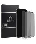 디지지(DEGEEGEE) [2매] 아이폰 25도 프라이버시 풀커버 사생활보호 강화유리 액정보호필름 아이폰16 15 14 13 프로 미니 플러스 프로맥스... 