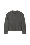 공사이육(0426X) GARMENT HEAVY SWEAT ZIP-UP CHARCOAL - 사이즈 & 후기 | 무신사