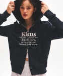 킴스 프레시 코튼 마켓(KIMS FRESH COTTON MARKET) (Unisex) Everyday Bam Logo Zip Hoodie Navy - 사이즈 & 후기 | 무신사