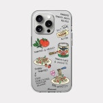 메이드모먼(MADEMOMENT) favorite tomato pasta 디자인 [클리어 폰케이스] - 후기 | 무신사