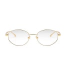 헌터 아이웨어(HUNTEREYEWEAR) [WOMAN] 라운드 빈티지 티타늄 안경 - 변색 HTB26 - 사이즈 & 후기 | 무신사