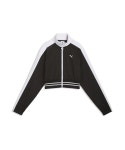 푸마(PUMA) T7 피케 릴렉스드 크롭 트랙 자켓 - 블랙 / 634556-01 - 사이즈 & 후기 | 무신사
