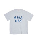 1011갤러리(1011 GALLERY) Gallery Logo T-Shirts - Light Gray - 사이즈 & 후기 | 무신사