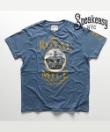 스피크이지(SPEAK EASY) [Speak Easy]Royal mile tee (Blue) - 98,000 | 무신사 스토어